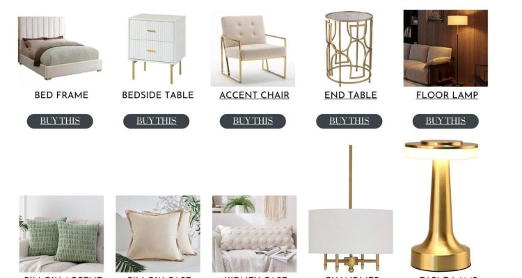 Most Searched Interior Design Products in Online Marketplaces